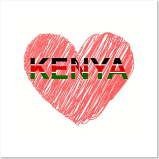 Kenya Posters and Art